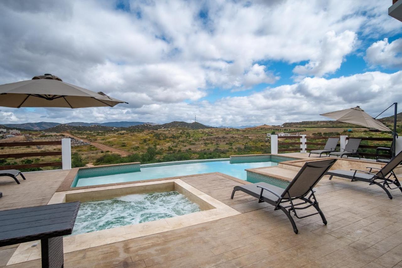 Boskenvid Hotel Boutique, Skypool Valle de Guadalupe Exteriör bild