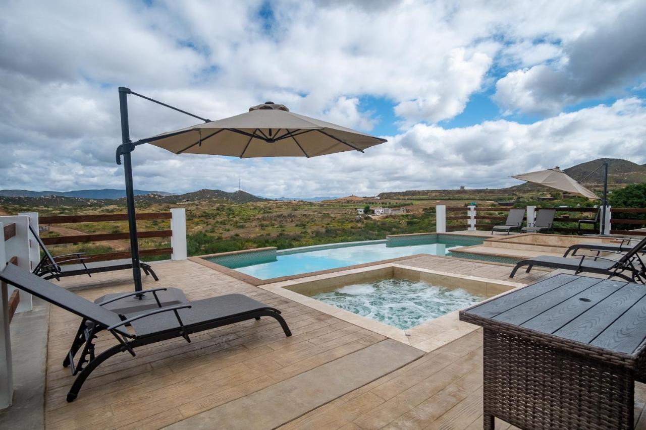 Boskenvid Hotel Boutique, Skypool Valle de Guadalupe Exteriör bild